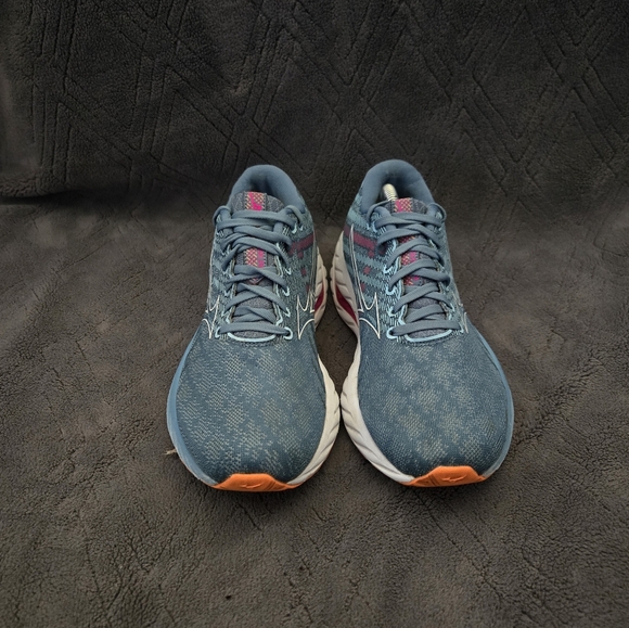 Mizuno Wave Inspire 19 Running Shoes Womens Sz 8 Athletic Sneakers Trainers Blue - Picture 4 of 9